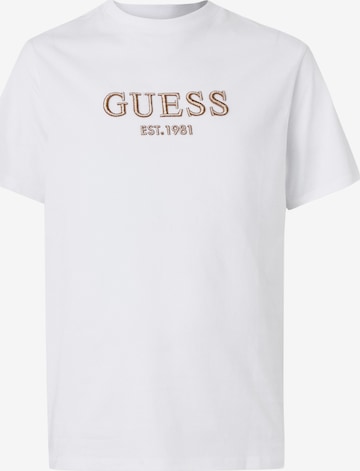 GUESS Футболка в Белый: спереди