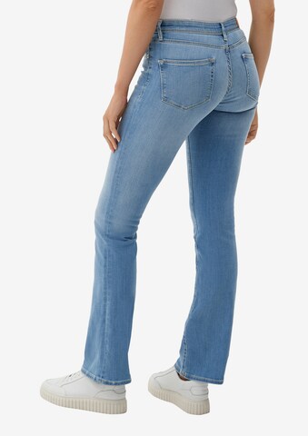 s.Oliver Bootcut Jeans in Blau