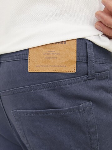 Coupe slim Pantalon JACK & JONES en bleu
