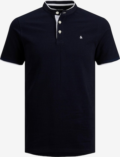 XS dydžio Marškinėliai 'JJEPaulos' iš JACK & JONES, spalva – tamsiai mėlyna / balta, Prekių apžvalga