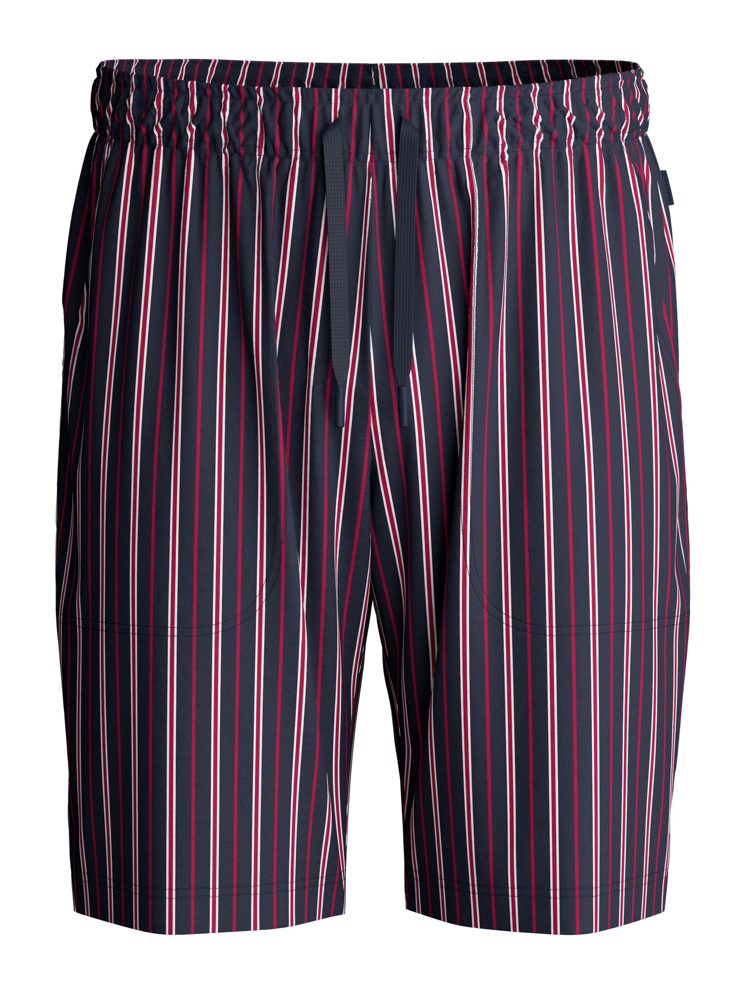 CALIDA Pyjamahose 'Remix Basic Sleep'‌‌‌‌‌‌‌ in Rot: Vorderseite