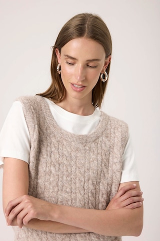 SOAKED IN LUXURY Vest 'SLVespera' in Beige