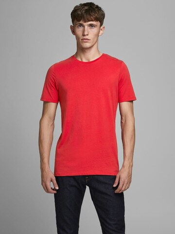 JACK & JONES Slim Fit T-Shirt in Rot