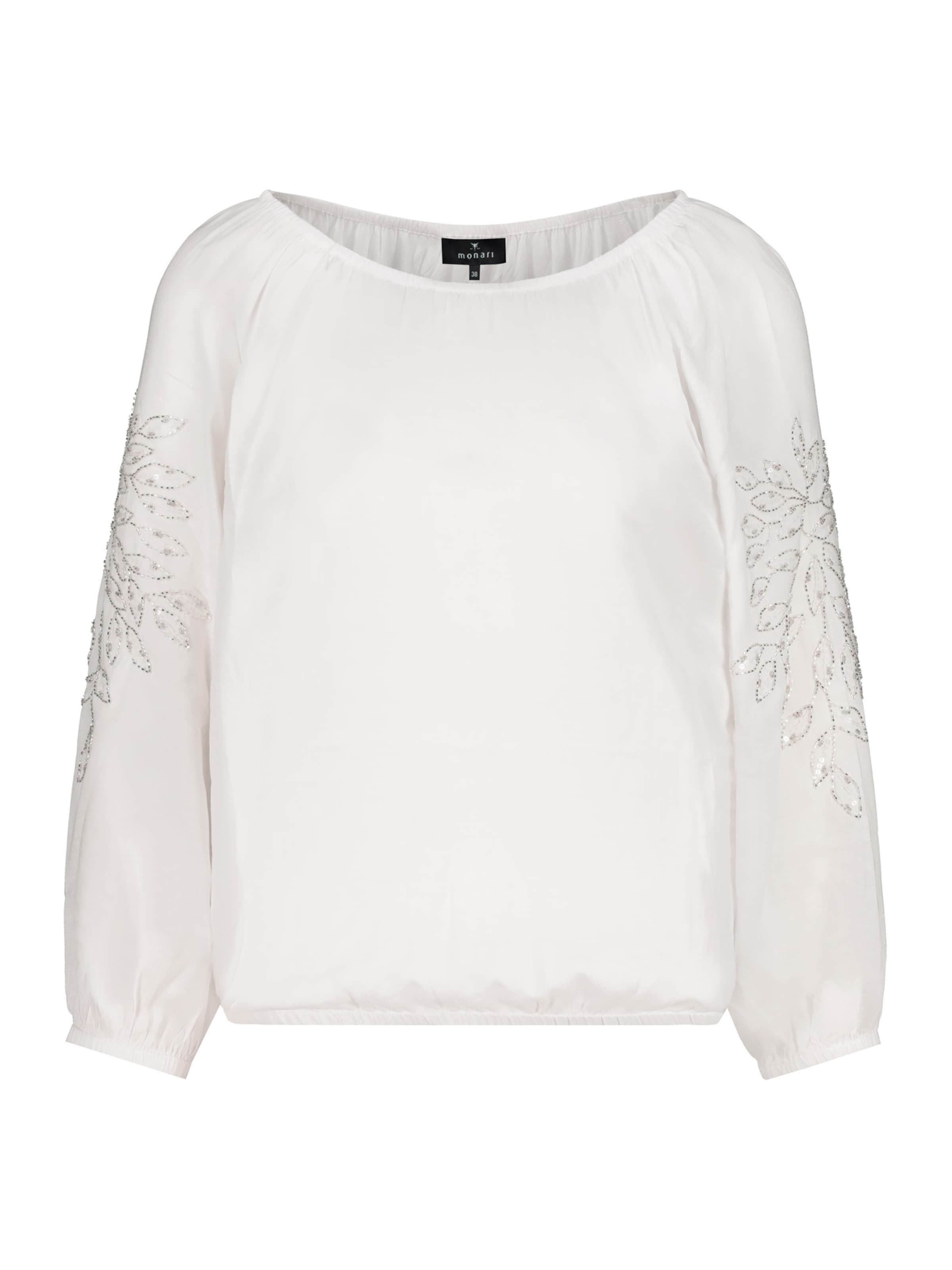 monari Bluzka w kolorze biały: przód