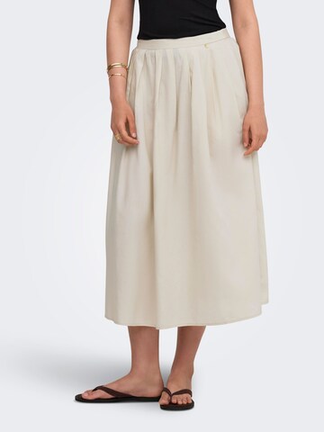 Gonna 'ONLIsola' di ONLY in beige