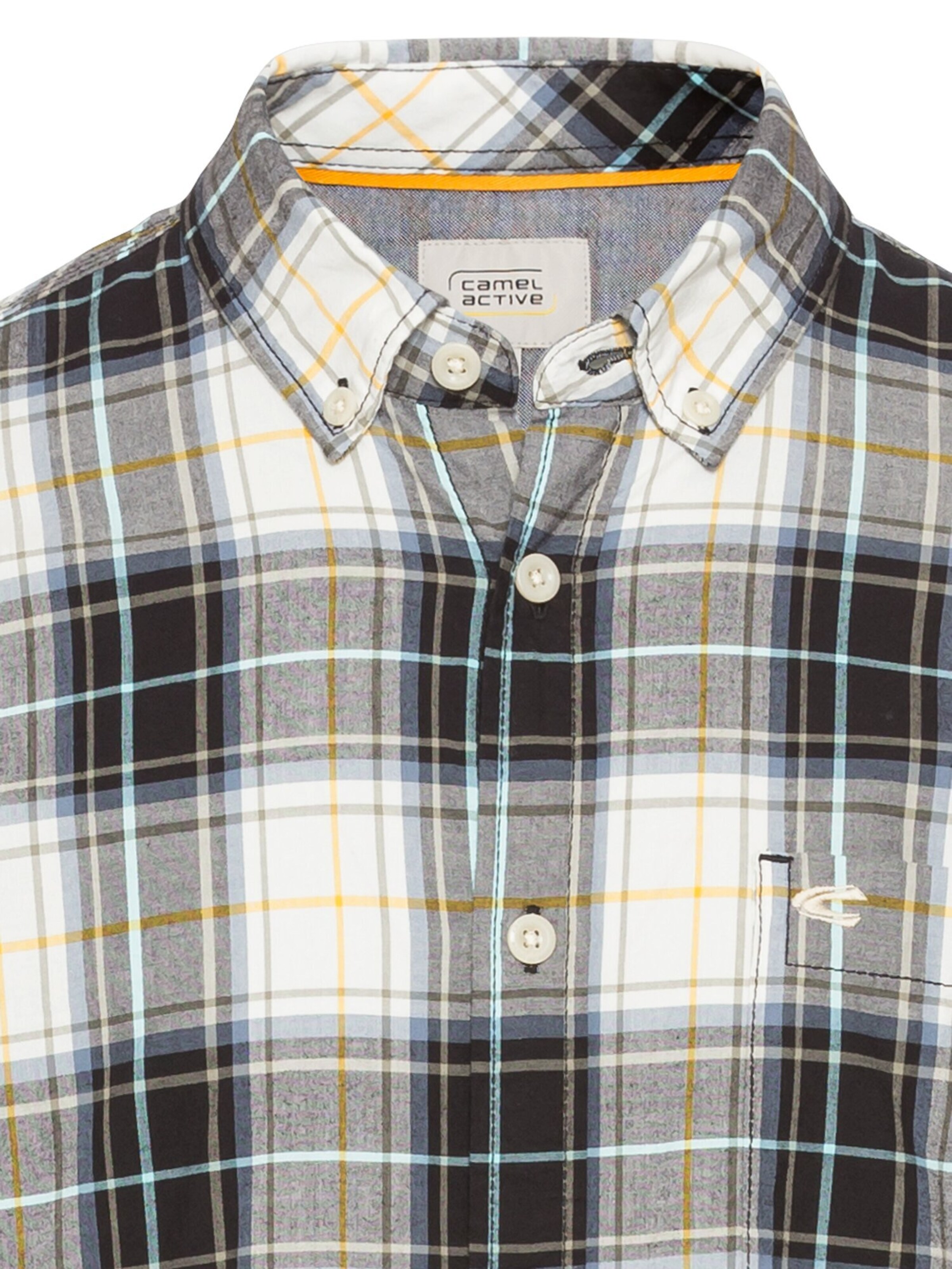 CAMEL ACTIVE Regular Fit Hemd in Grau