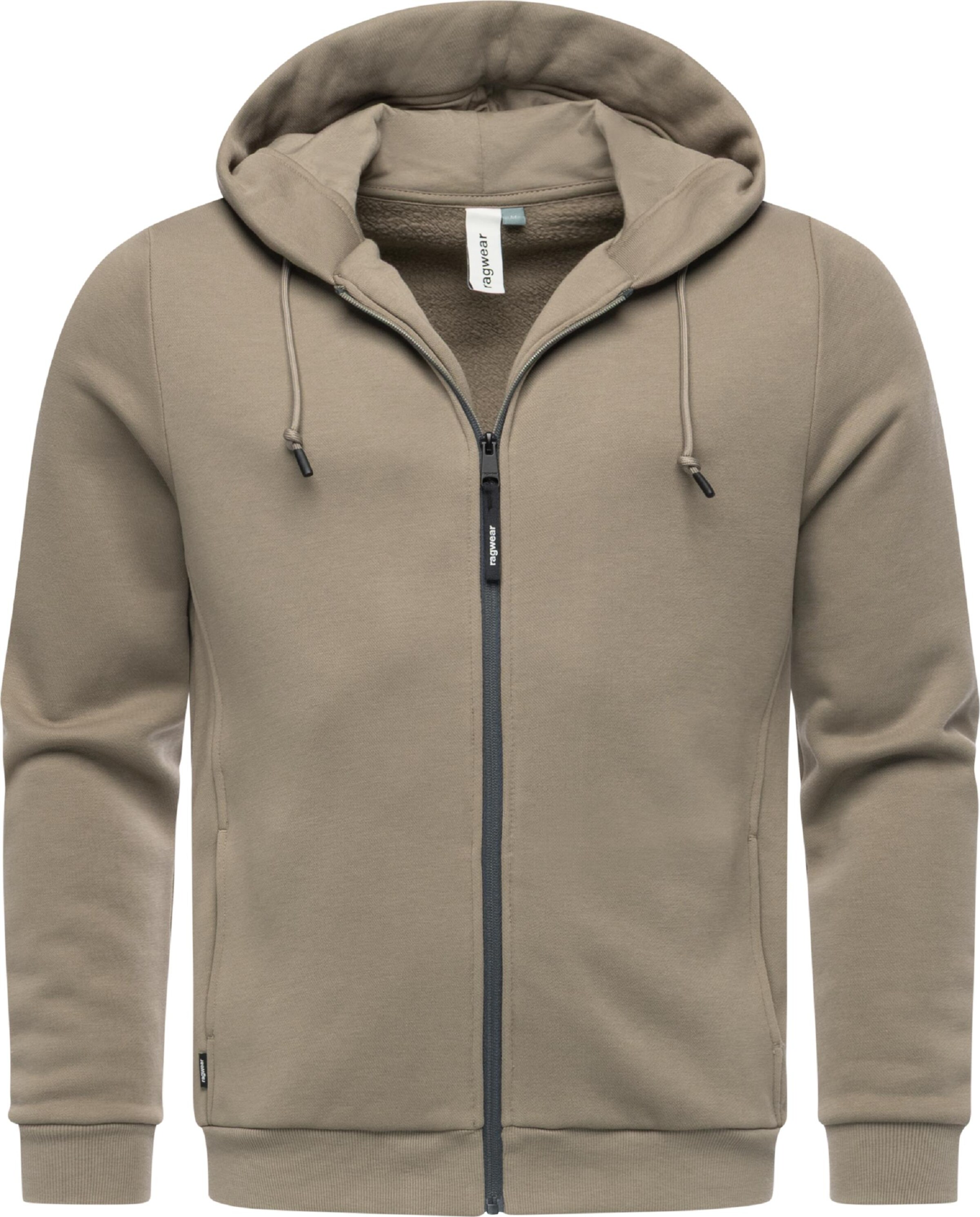Ragwear Sweat jacket 'Wernons' in Grey: front