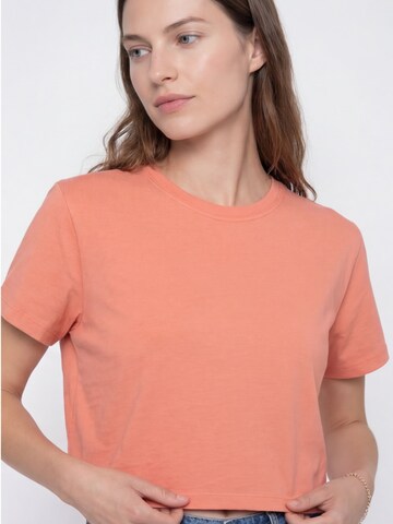 Antargo Shirt 'Women's Cropped T-Shirt' in Orange