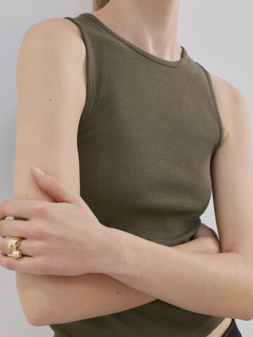 MANGO Top 'BONI' in Groen