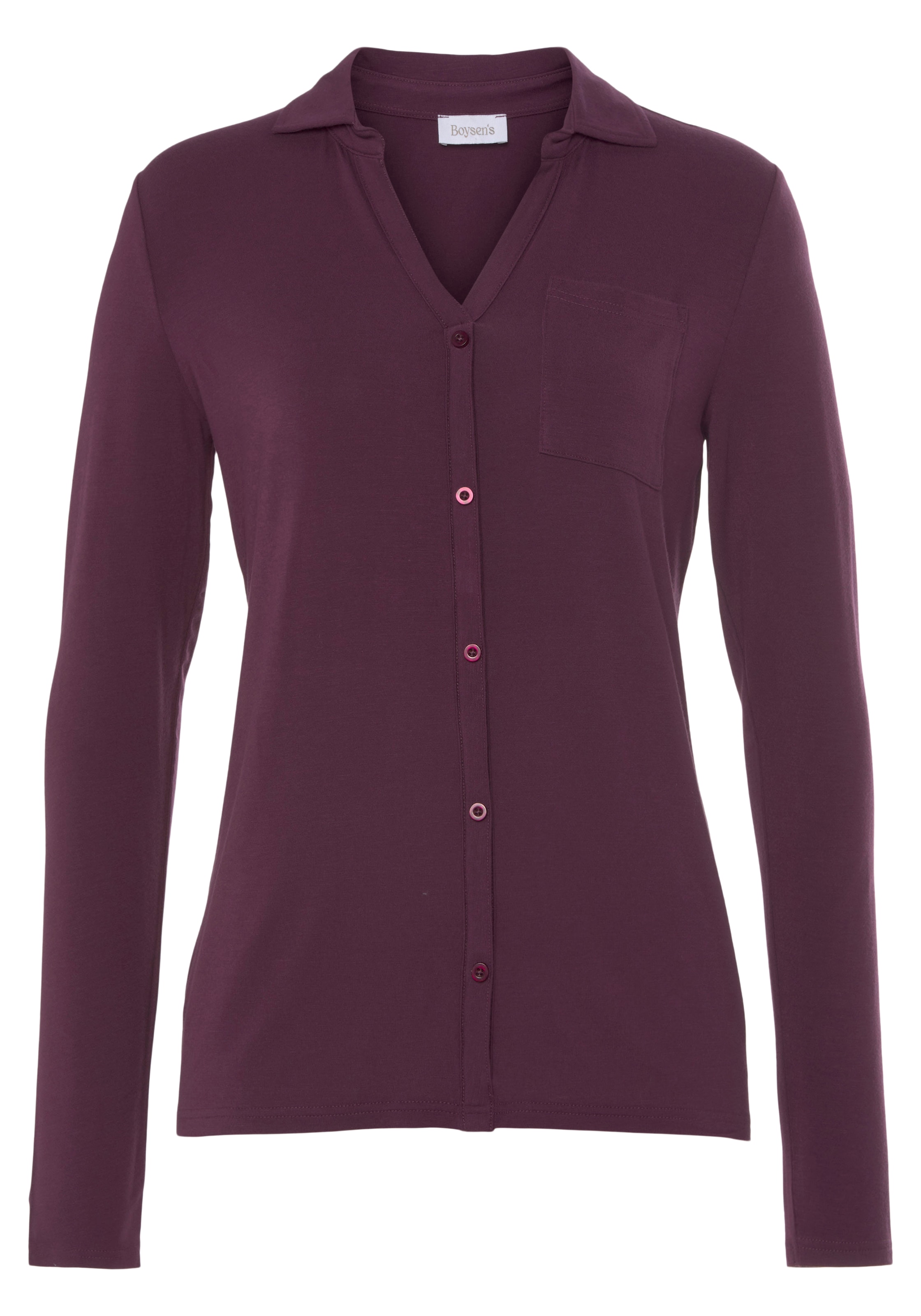 BOYSEN'S Shirt in Purple: front