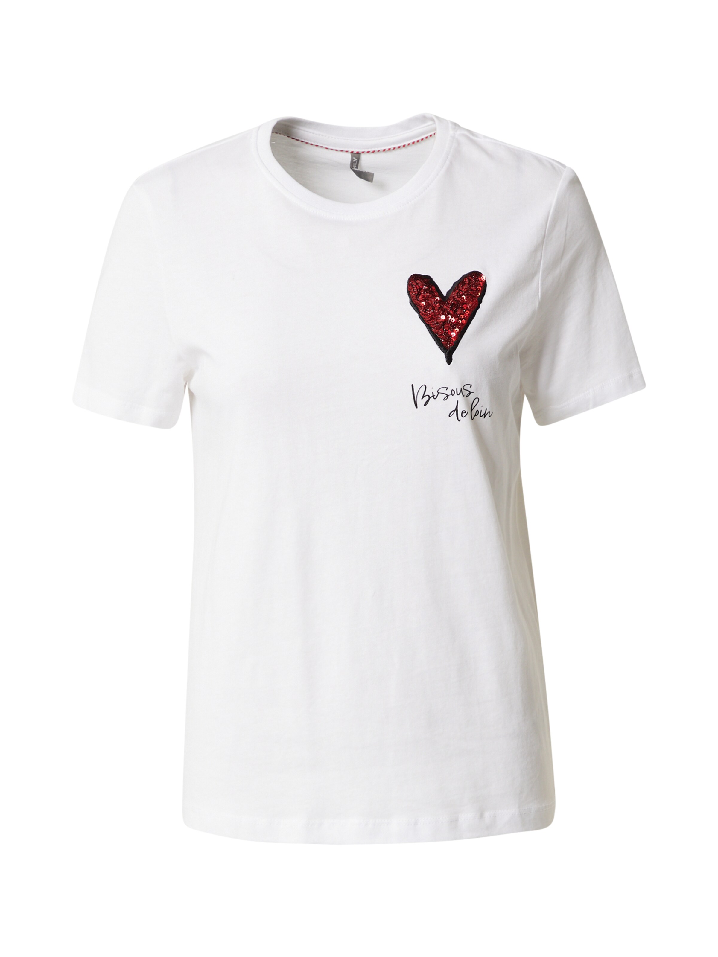 ONLY T-Shirt Rabatt 60 % Dunkelblau/Weiß M DAMEN Hemden & T-Shirts T-Shirt Marinière 