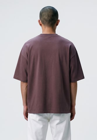 Vertere Berlin Shirt 'GRAND HOTEL' in Lila: terug