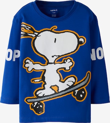 NAME IT Футболка 'NMMASTAR SNOOPY' в Синий: спереди