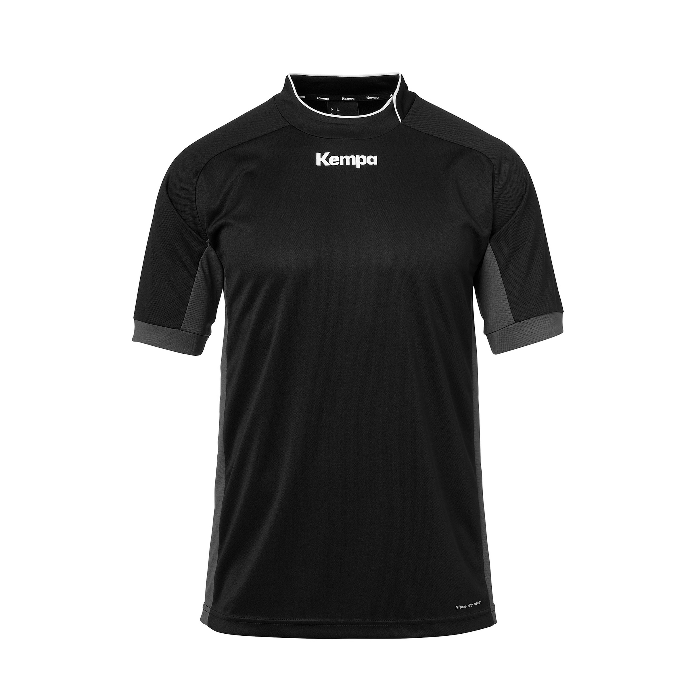 KEMPA Trikot 'Prime' in Schwarz: Vorderseite