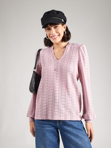 Chemisier 'ONLMELANIE' ONLY en violet : devant