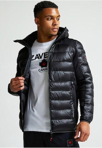 Zavetti Canada TEROSSO 2.0 HYBRID JACKET ' ' in Schwarz: Vorderseite