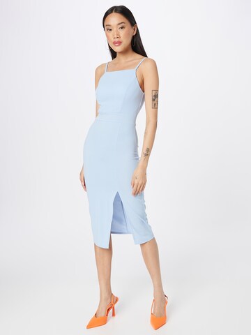 WAL G. Cocktail Dress 'JANIE' in Blue: front