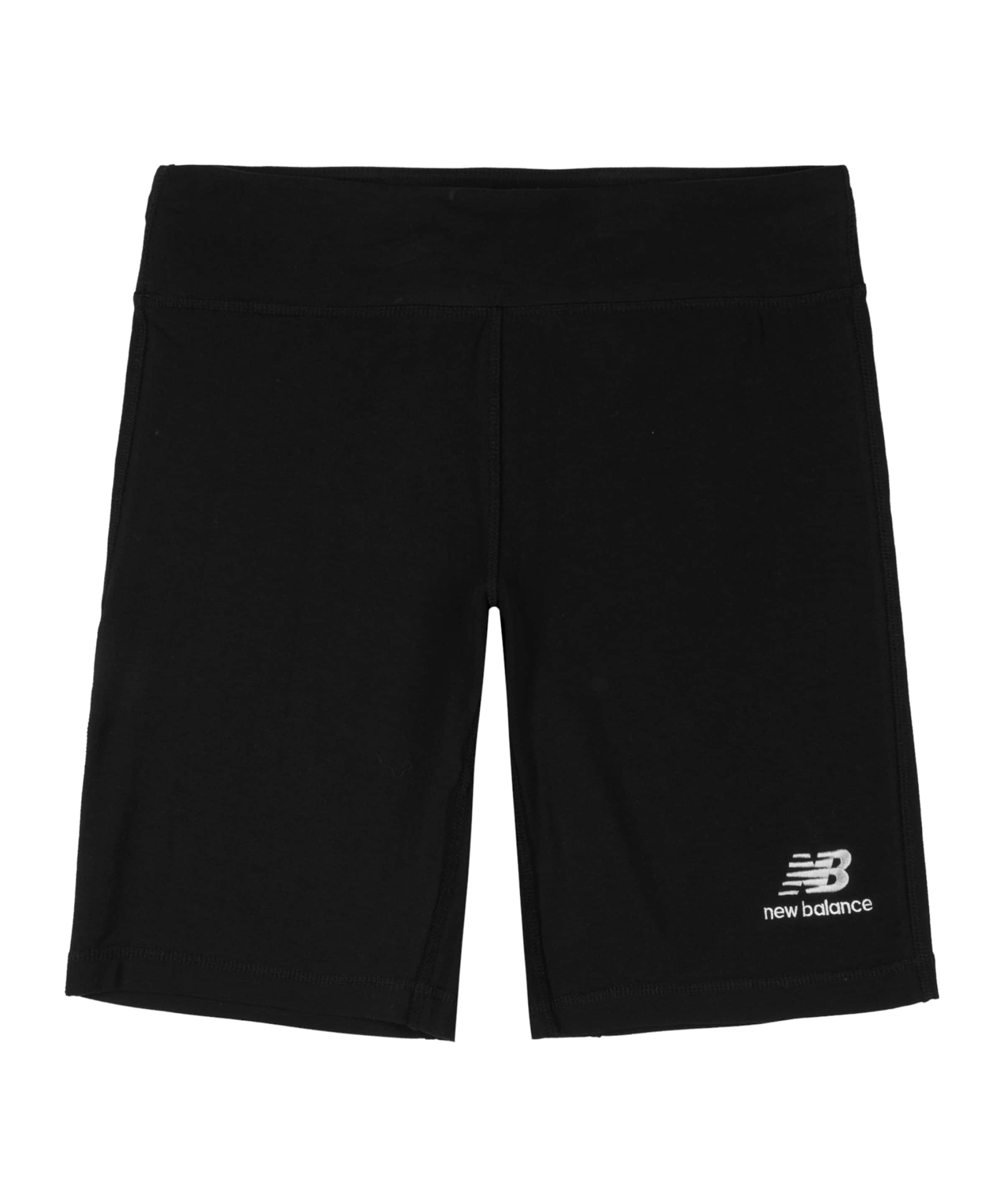 new balance Skinny Spodnie sportowe w kolorze czarny: przód