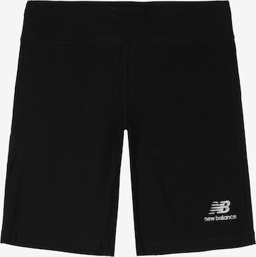 new balanceSportske hlače - crna boja: prednji dio
