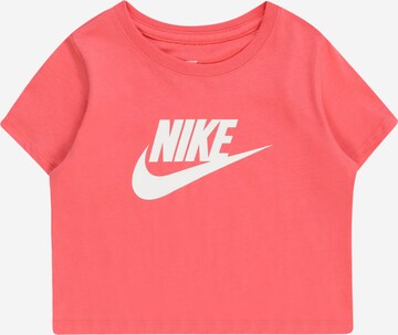 T-Shirt Nike Sportswear en orange : devant