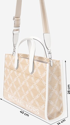 MICHAEL Michael Kors - Bolso de mano 'GIGI' en blanco