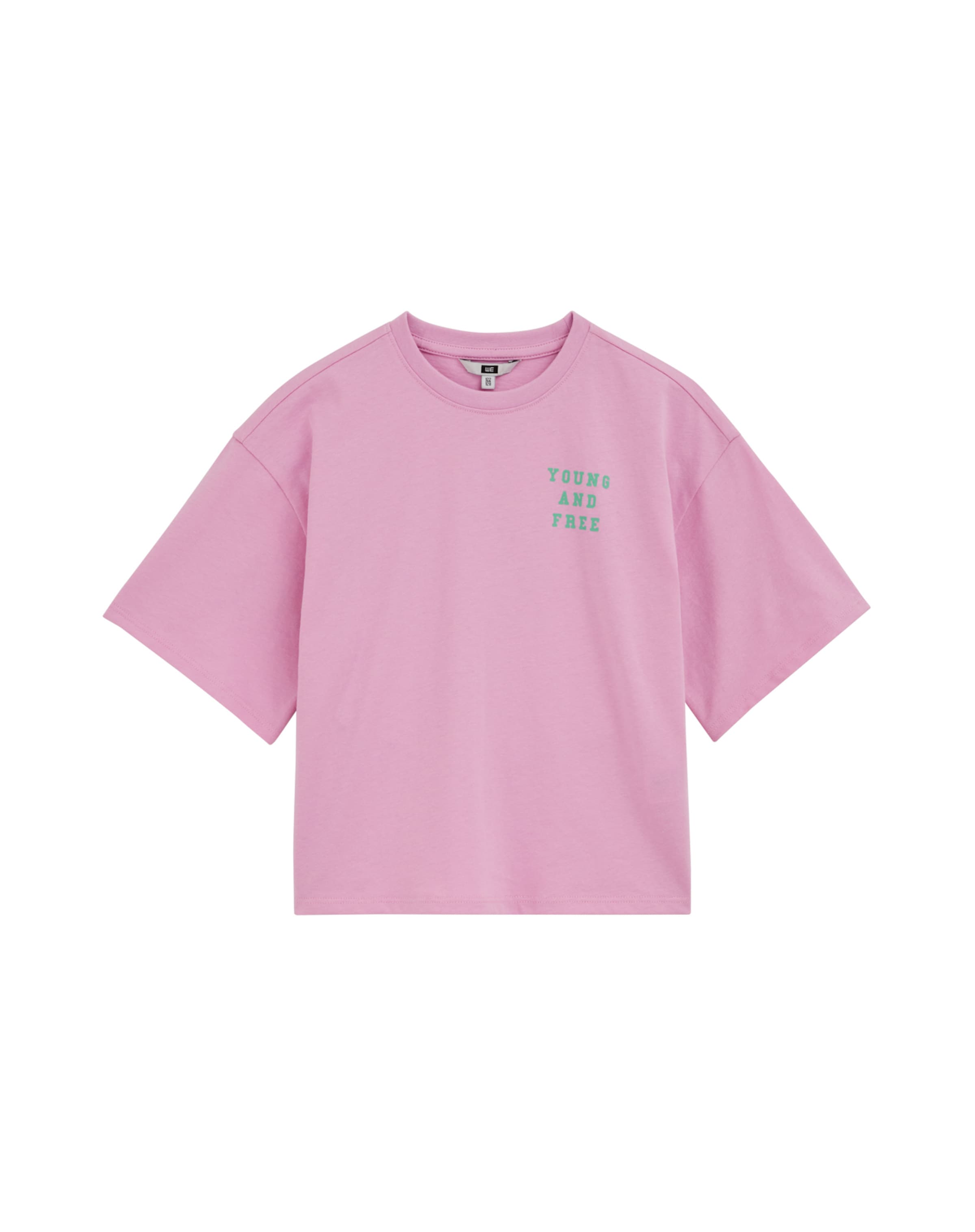 WE Fashion Tričko - Ružová: predná strana