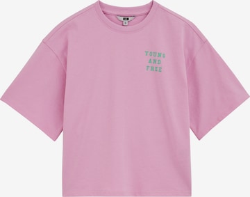 WE Fashion Paita värissä vaaleanpunainen: etupuoli