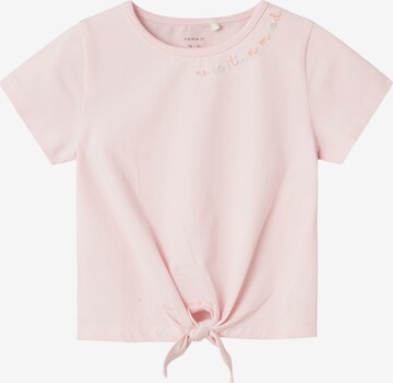 T-Shirt 'JASMIA' NAME IT en rose : devant