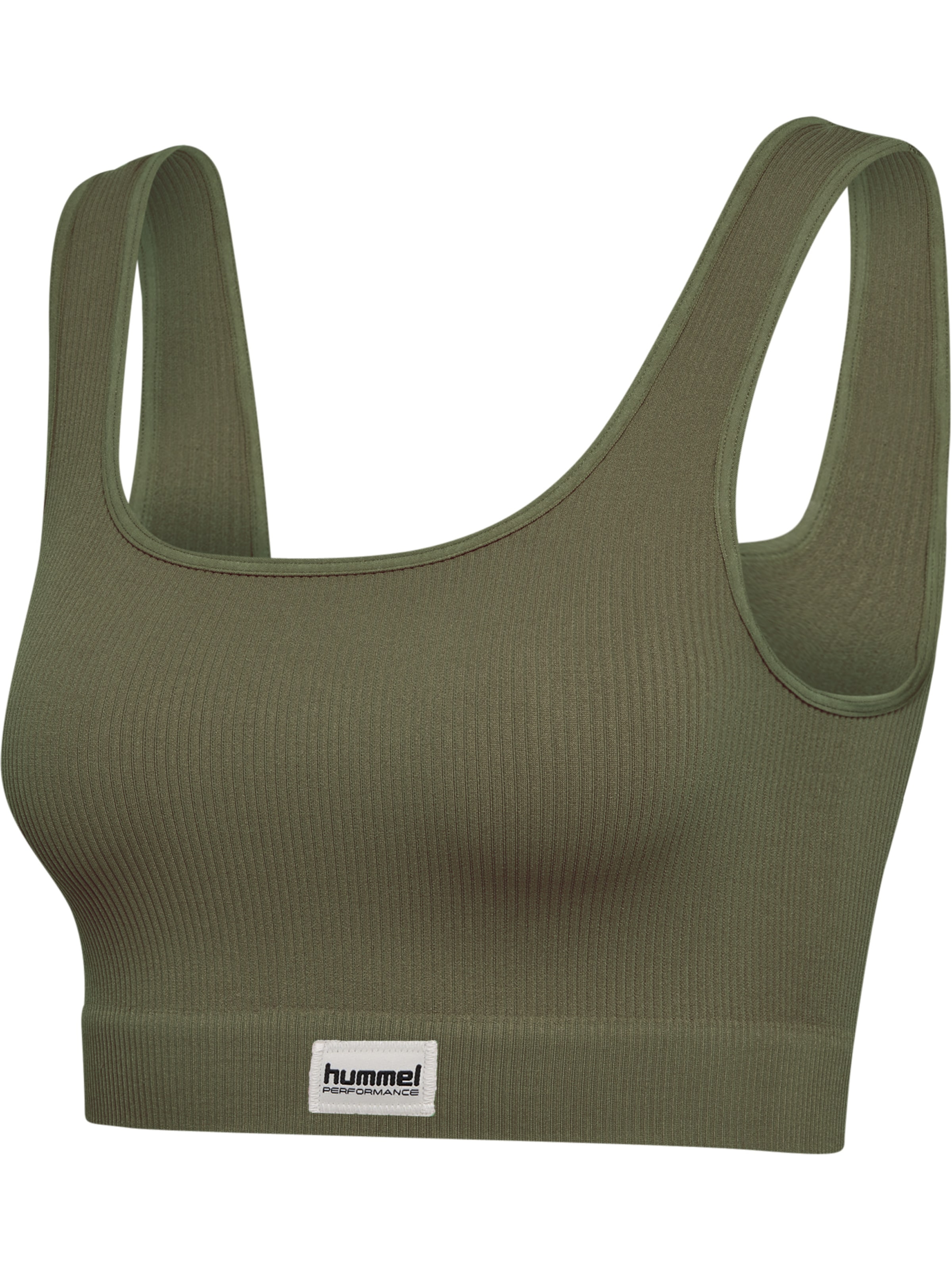 Hummel Bralette Sports bra 'Pulse' in Green