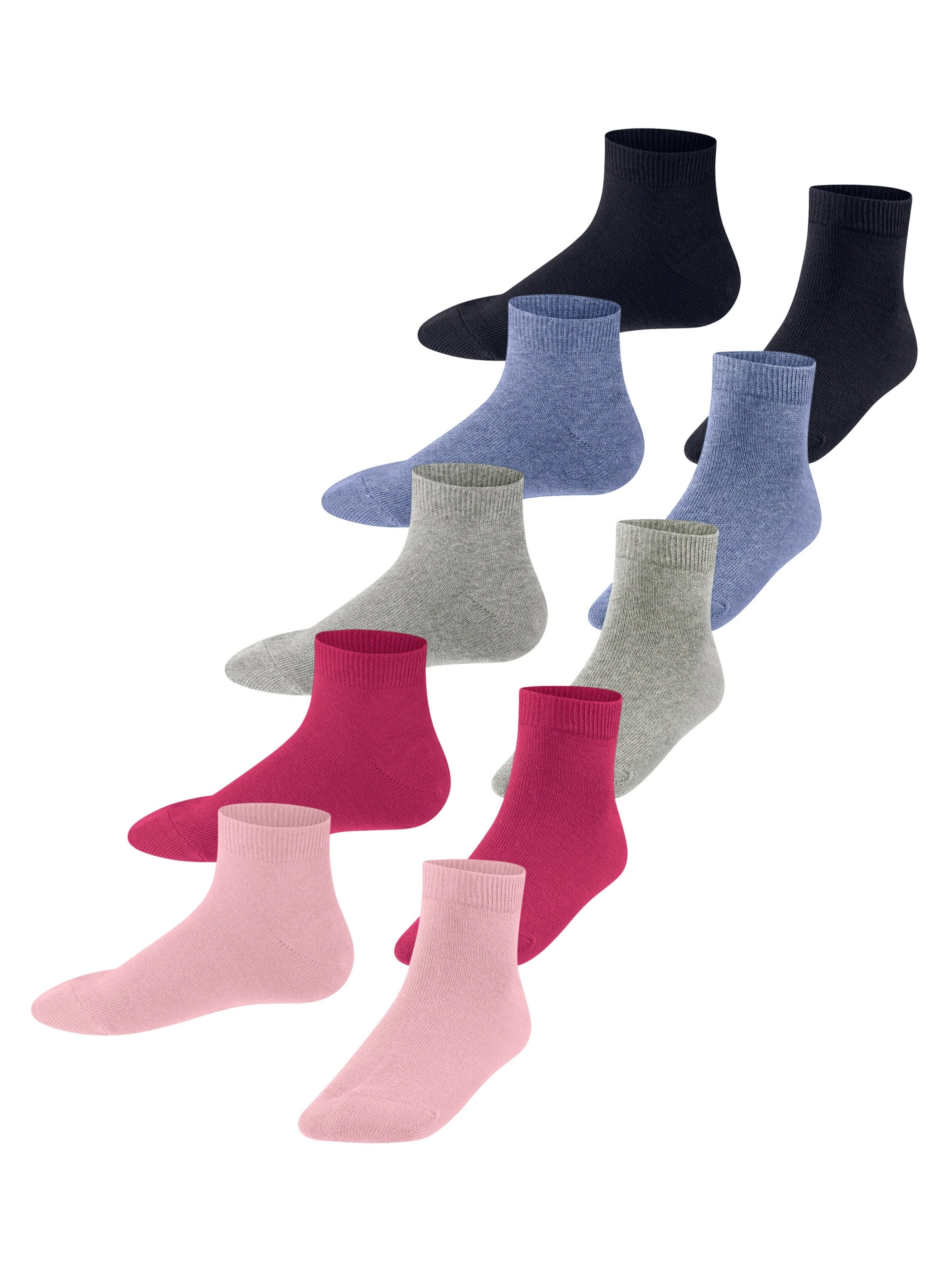 ESPRIT Socken 'Solid-Mix 5-Pack'‌ in Mischfarben: Vorderseite