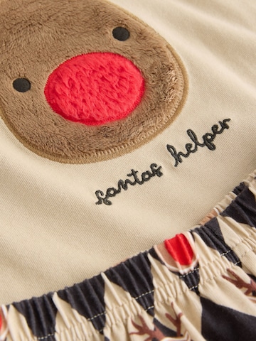Next - Pijama 'Christmas' en beige