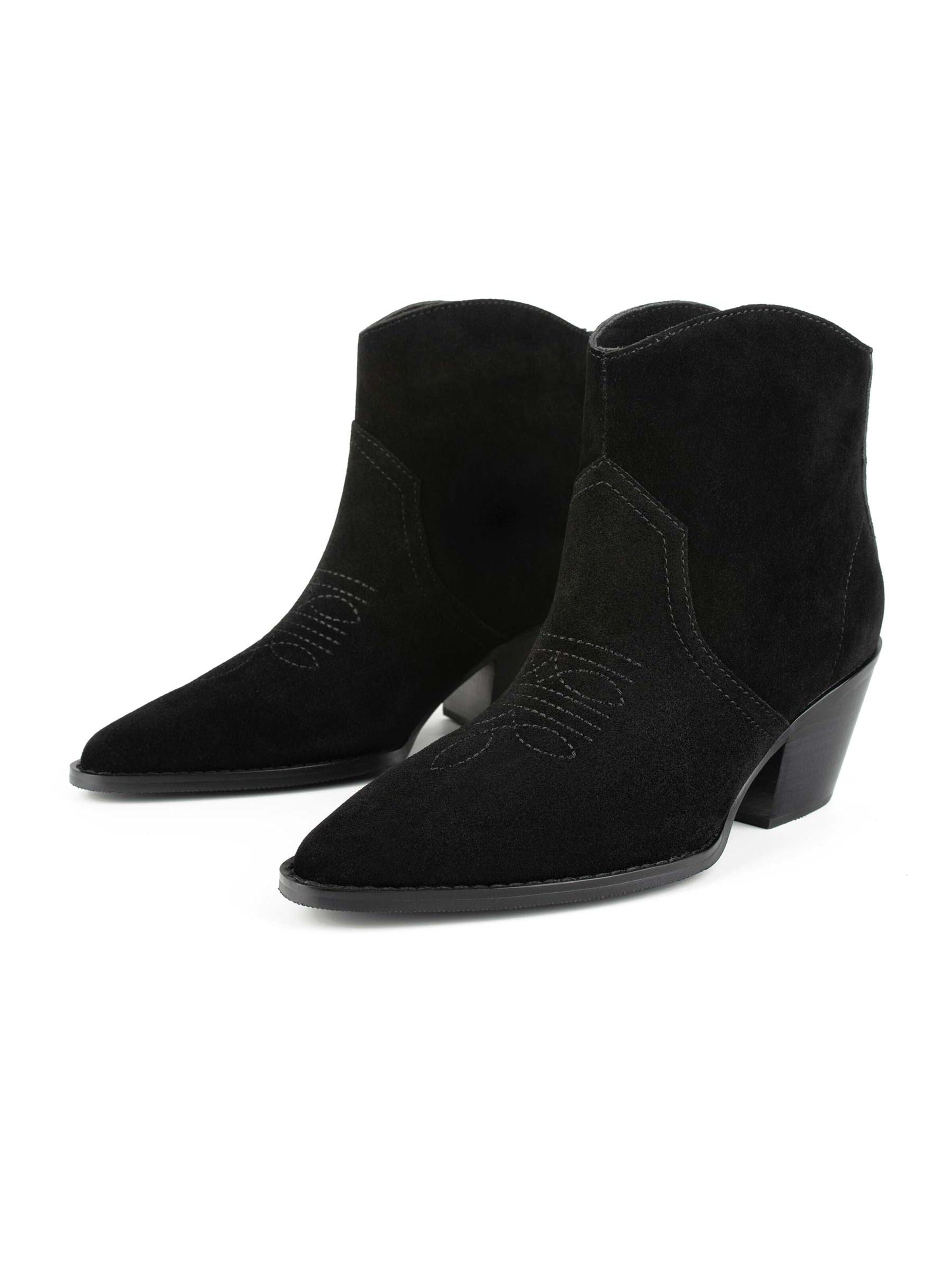 L37 HANDMADE SHOES - Botas pelo tornozelo em preto