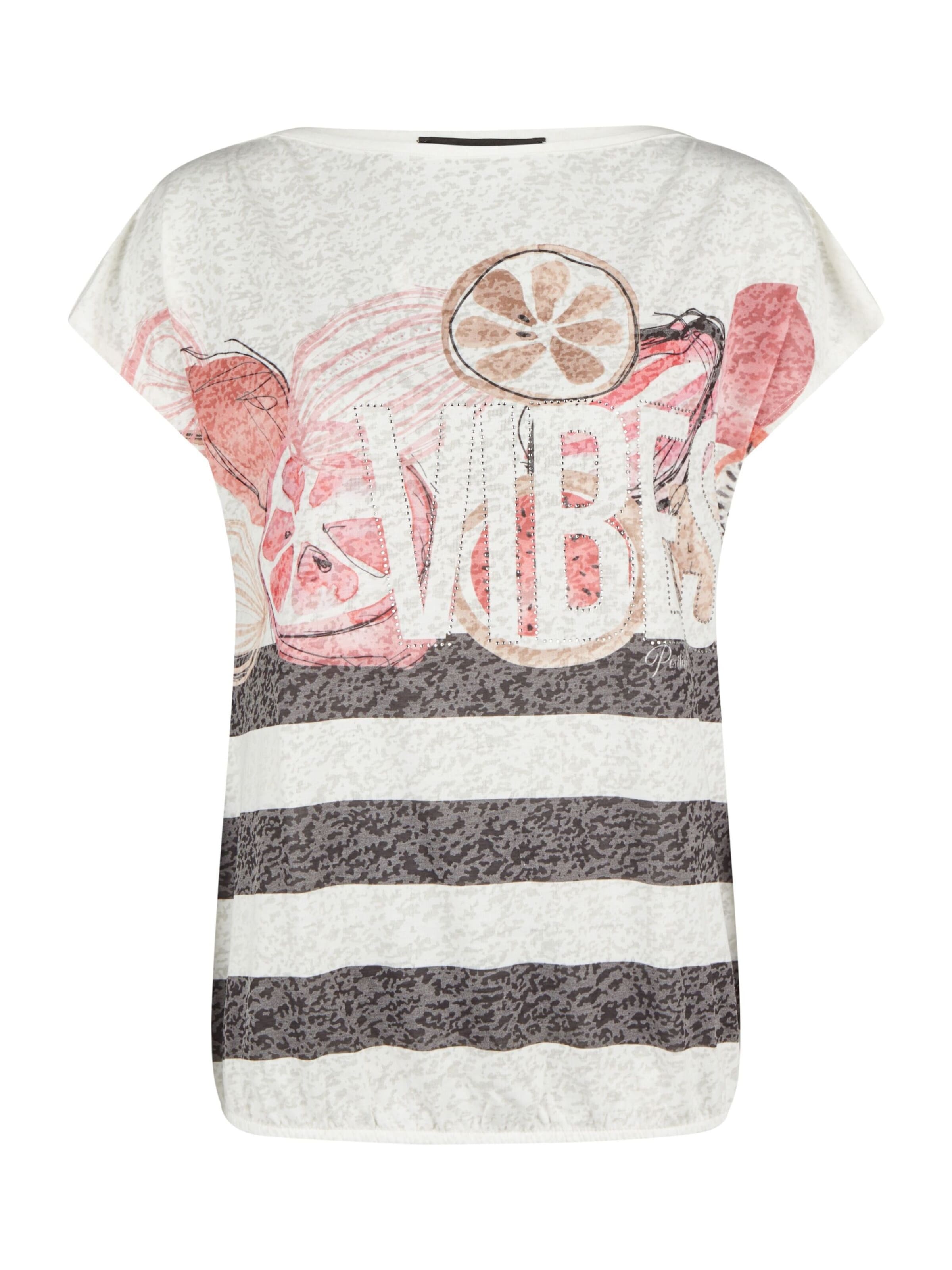 T-shirt Navigazione en orange : devant