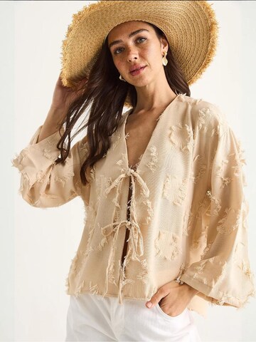 Bianco Lucci - Blusa em bege