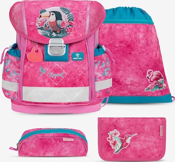 Belmil Backpack in Purple: front