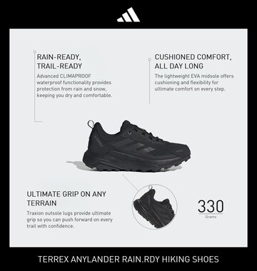 ADIDAS TERREX Χαμηλό παπούτσι 'Anylander' σε μαύρο