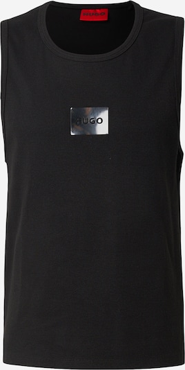 HUGO Paita 'Darrio' värissä hopeanharmaa / musta, Tuotenäkymä