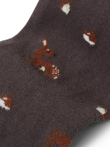 Von Jungfeld Socks 'Herbst Icons' in Brown