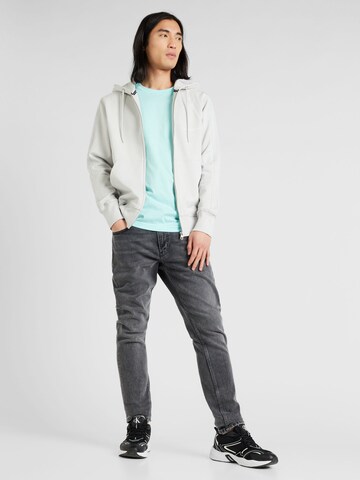 Calvin Klein Jeans Sweatjacka 'INSTITUTIONAL' i grå