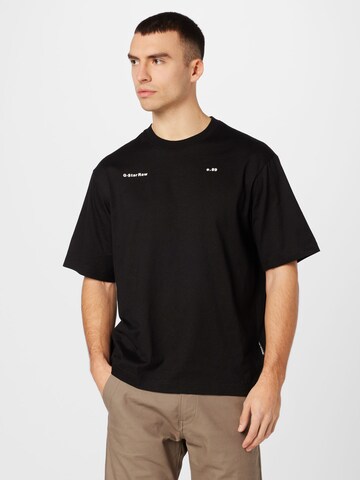 G-Star RAW - Camiseta en negro: frente