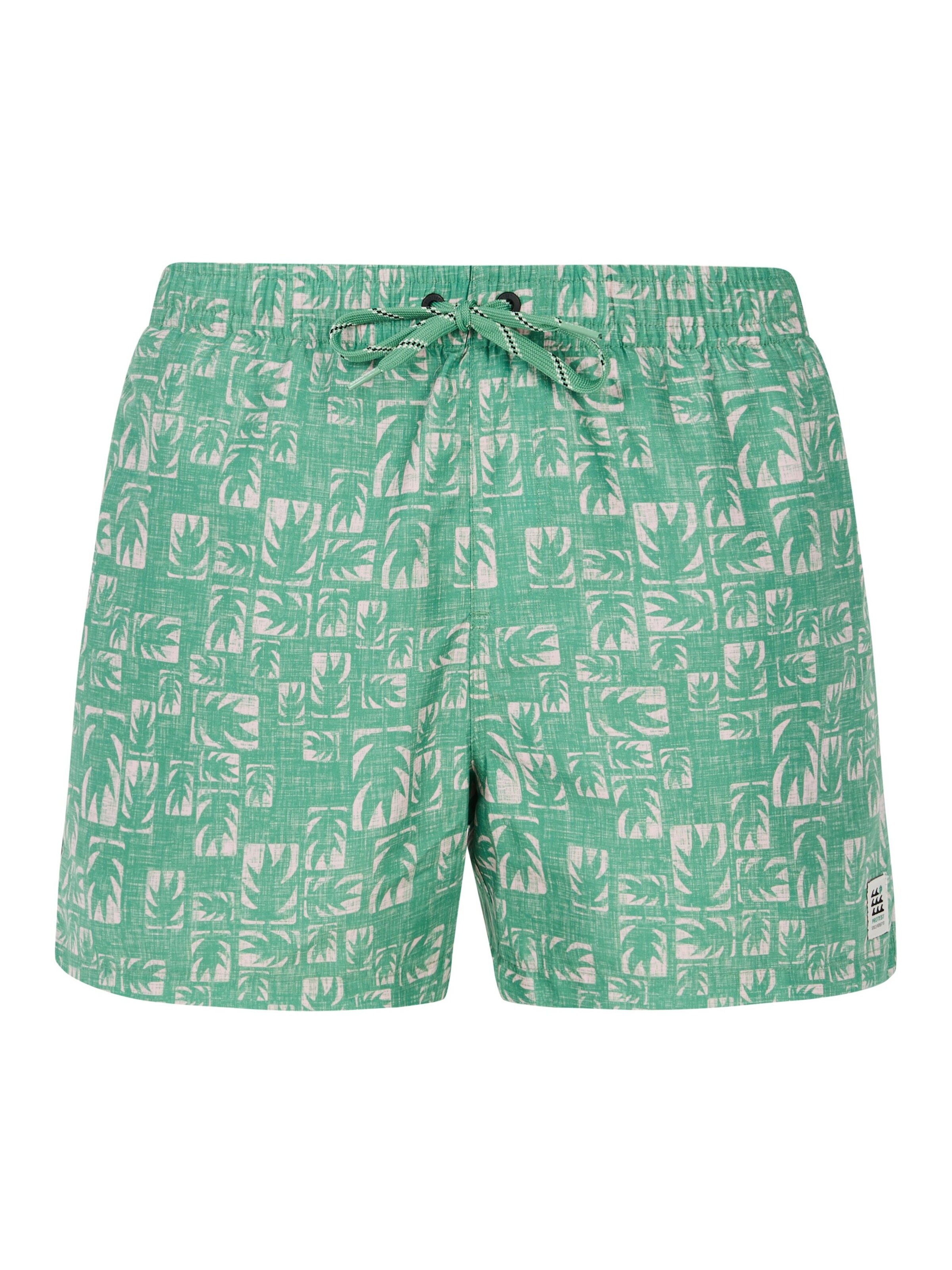 PROTEST Badeshorts 'PRTTifton'‌‌‌‌‌‌‌‌ in Grün: Vorderseite