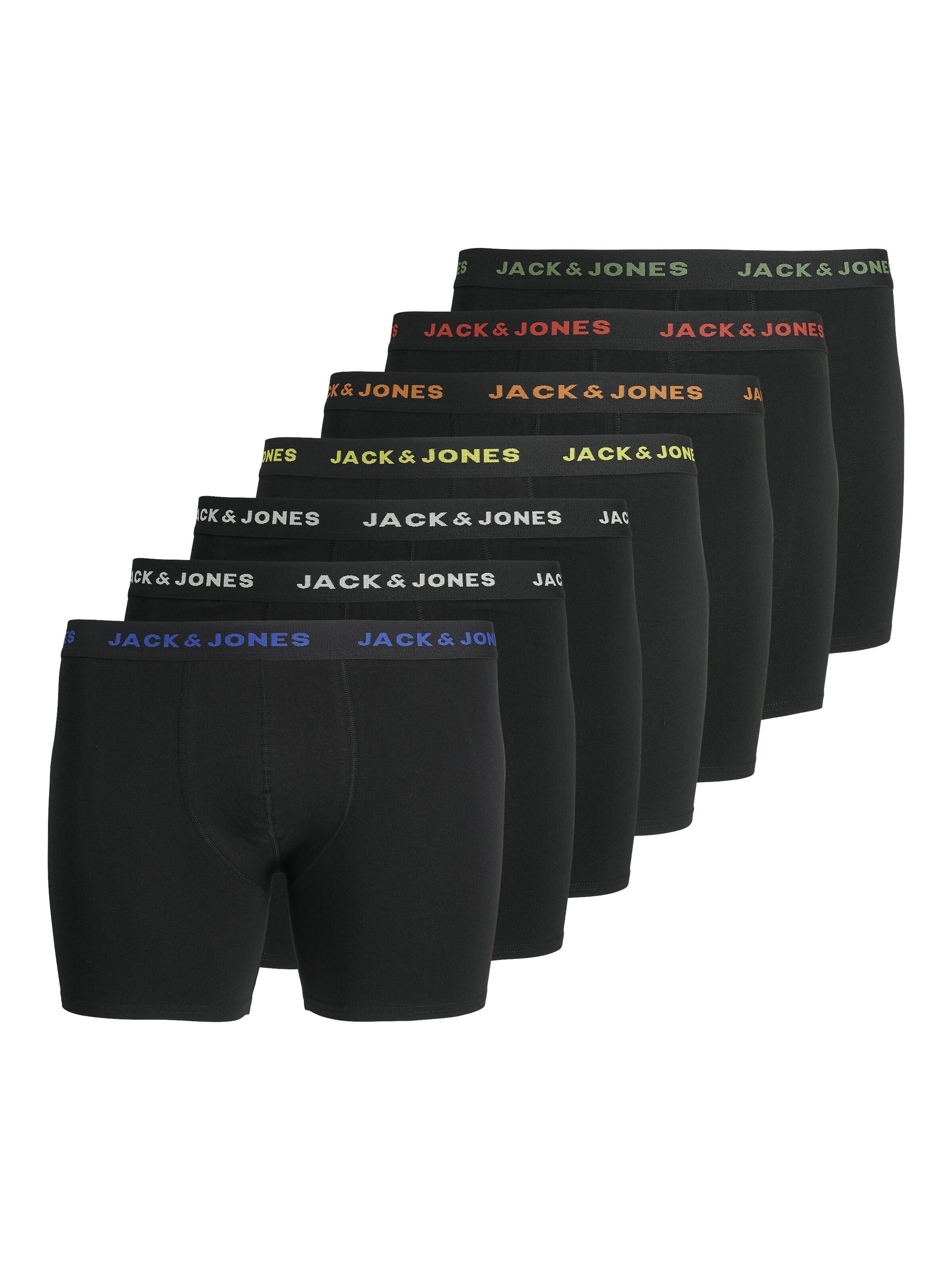 JACK & JONES Boxershorts 'JACBASIC' in Zwart: voorkant