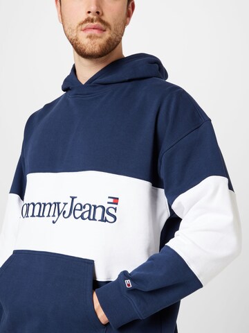 Tommy Jeans Mikina - Modrá