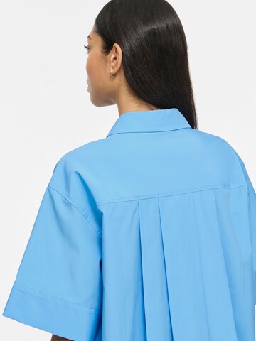 Chemisier 'VIBelfie' VILA en bleu