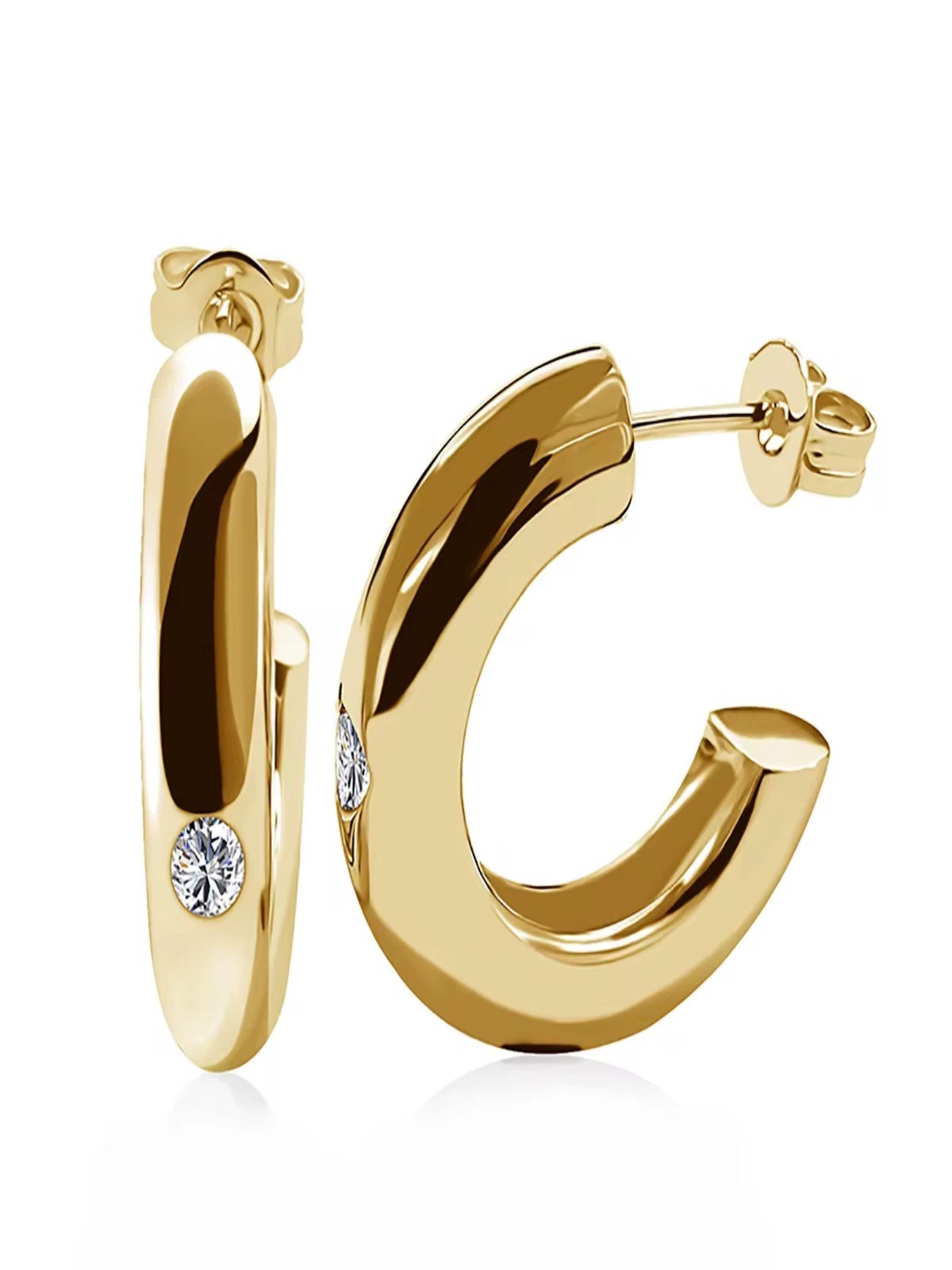 ROUGEMONT Jewellery Earrings in Gold: front