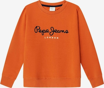 Felpa di Pepe Jeans in arancione: frontale