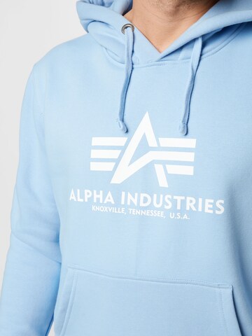 Felpa di ALPHA INDUSTRIES in blu