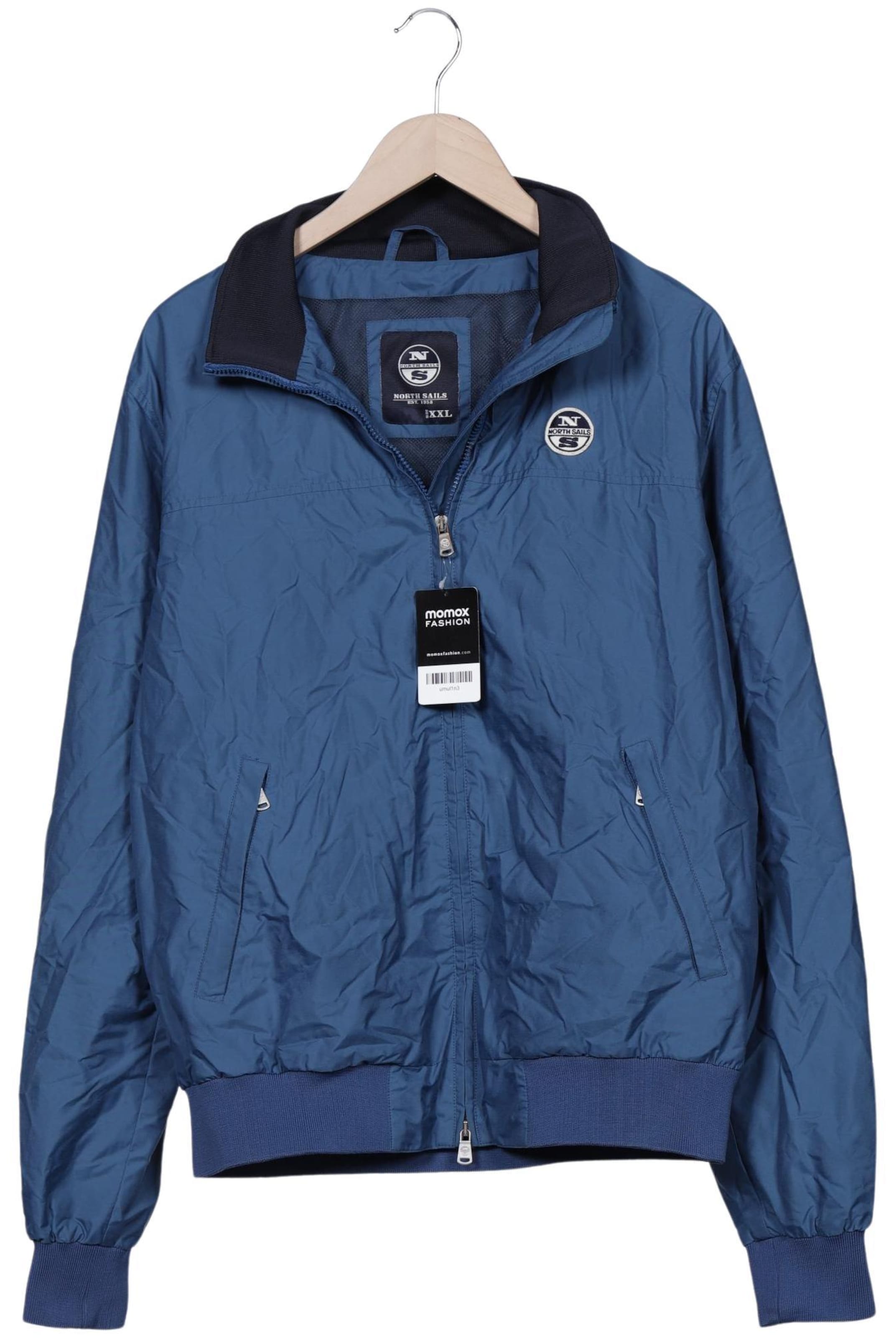 North Sails Jacket & Coat in XXL in Blue: front