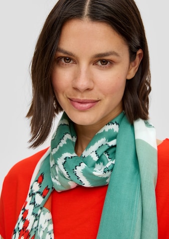 s.Oliver Scarf in Blue: back