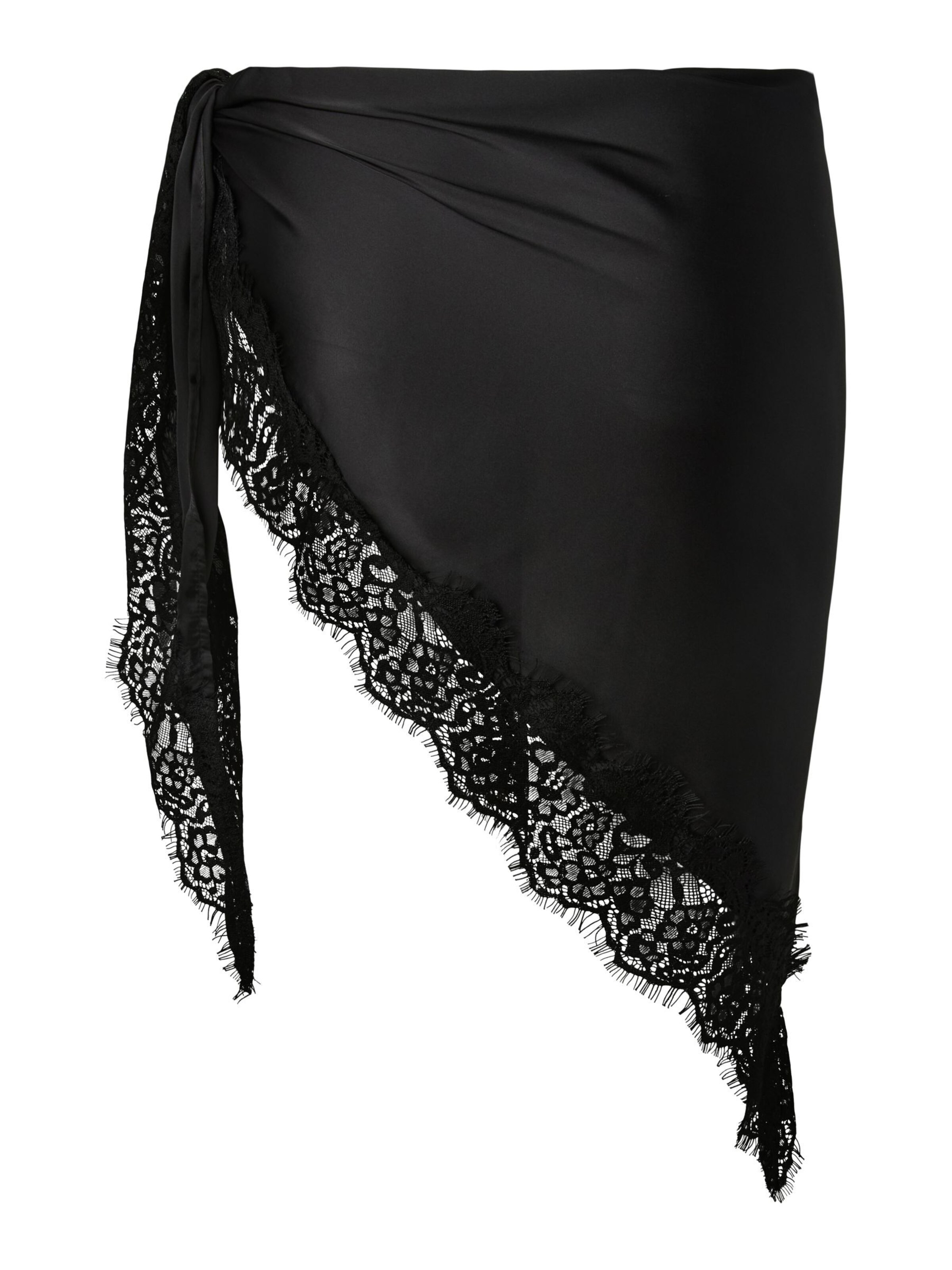 PIECES Doek 'OLGA' in Zwart